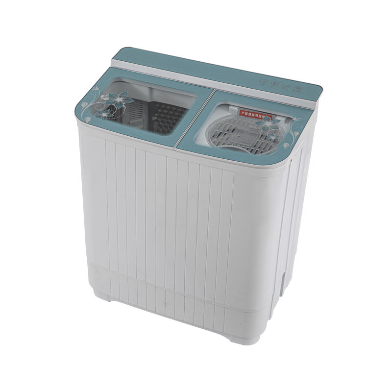 Compacte wasmachine met twee badkuipen